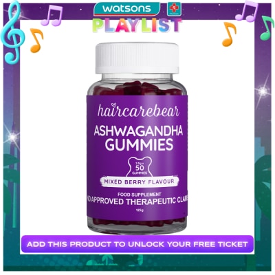 HAIRCAREBEAR HAIRCAREBEAR Ashwagandha 50 gummies
