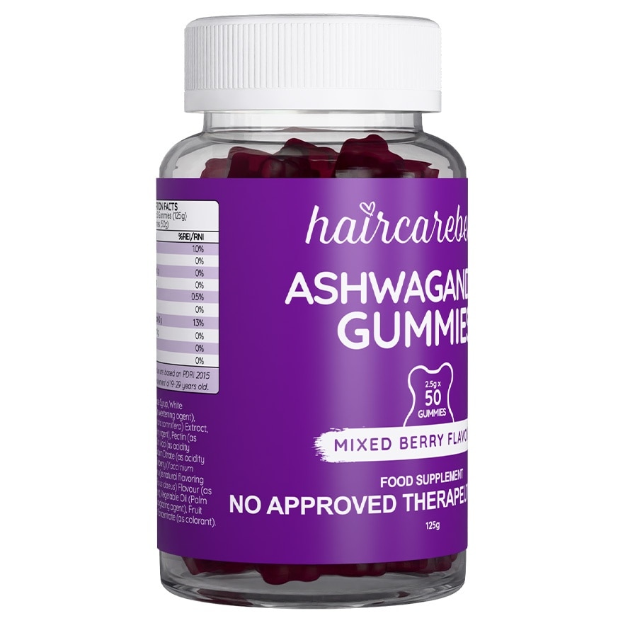 HAIRCAREBEAR Ashwagandha 50 gummies