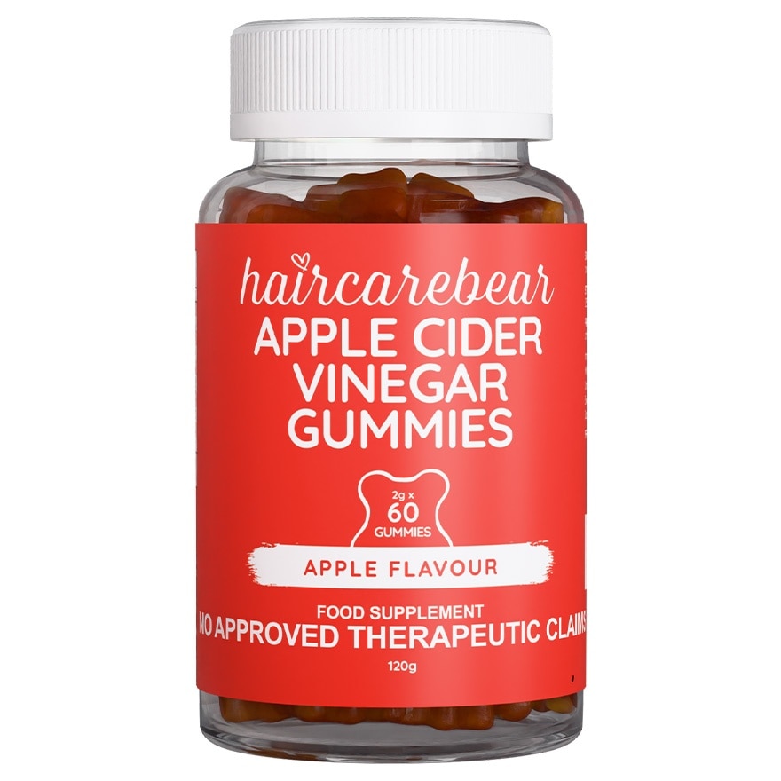 HAIRCAREBEAR Apple Cider Vinegar 60 gummies