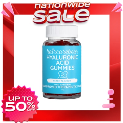 HAIRCAREBEAR HAIRCAREBEAR Hyaluronic Acid 60 gummies