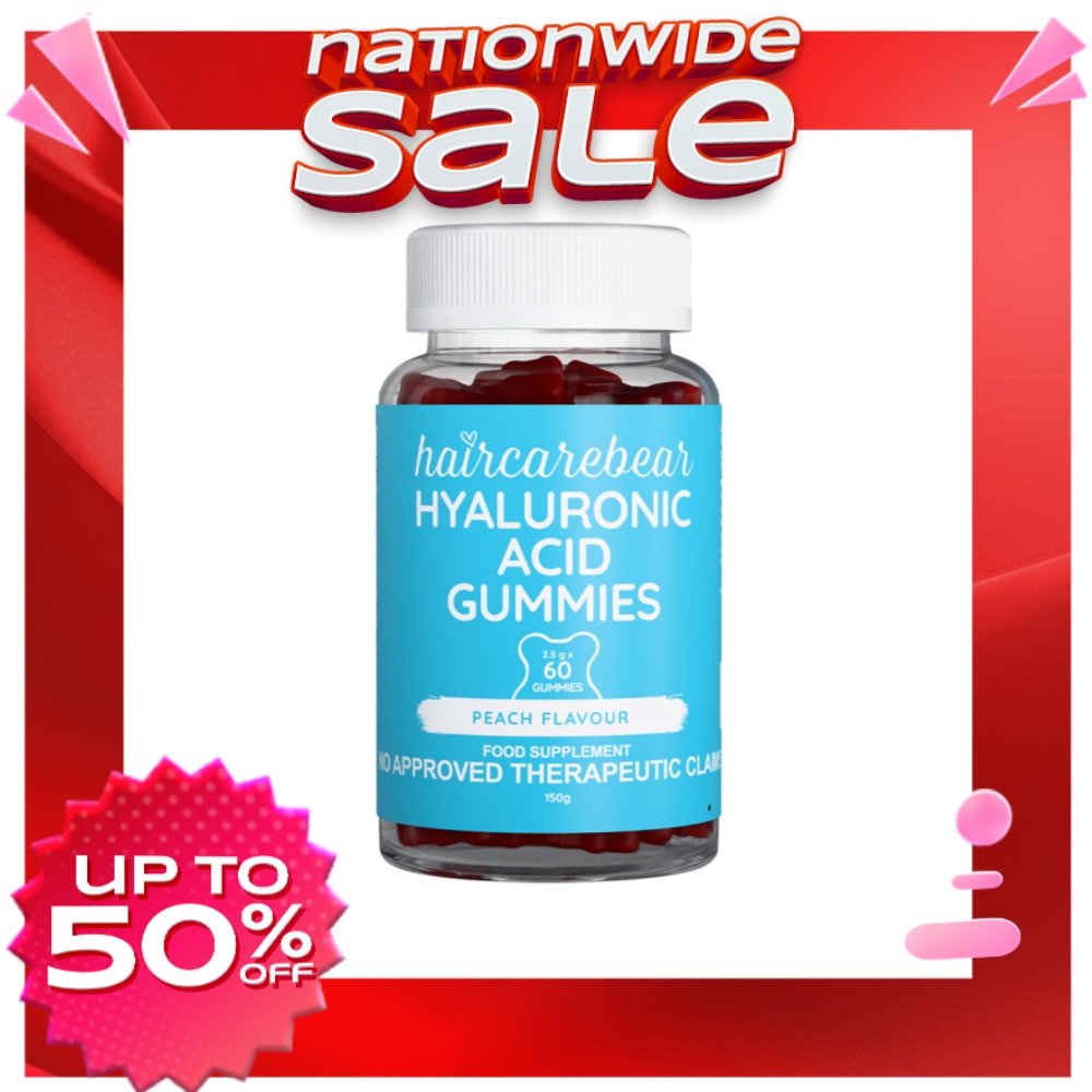 HAIRCAREBEAR Hyaluronic Acid 60 gummies