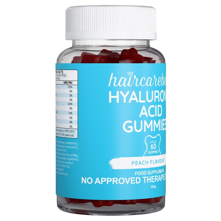 HAIRCAREBEAR Hyaluronic Acid 60 gummies