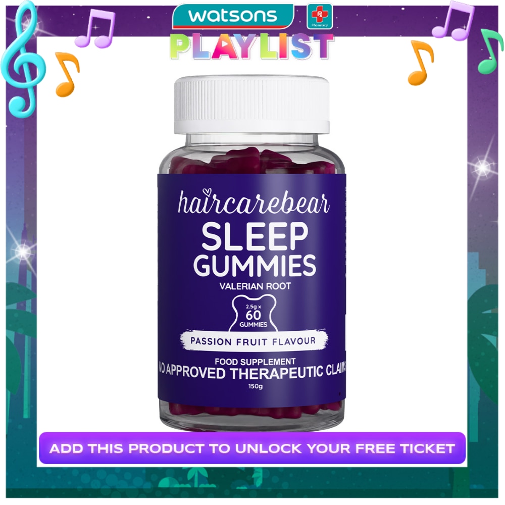 HAIRCAREBEAR Sleep Valerian Root 60 gummies