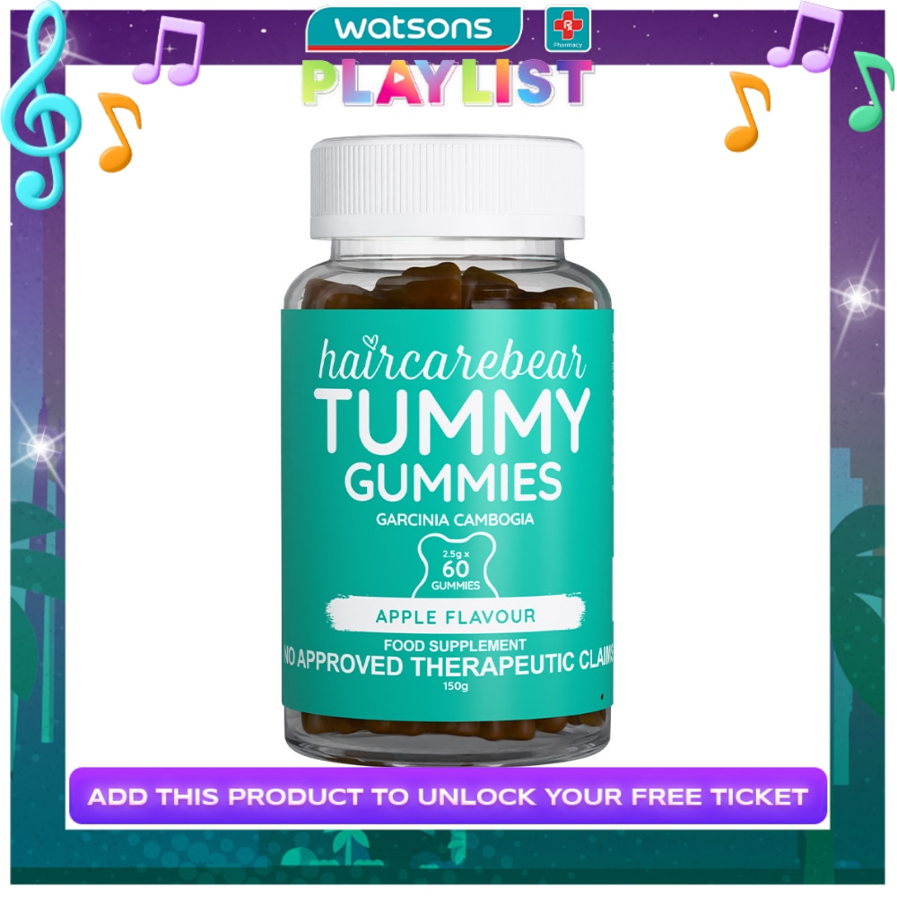 HAIRCAREBEAR Tummy Garcinia Cambogia 60 gummies (Weight management)