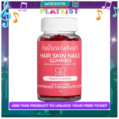 HAIRCAREBEAR HAIRCAREBEAR Hair Skin Nails Gummies 60s