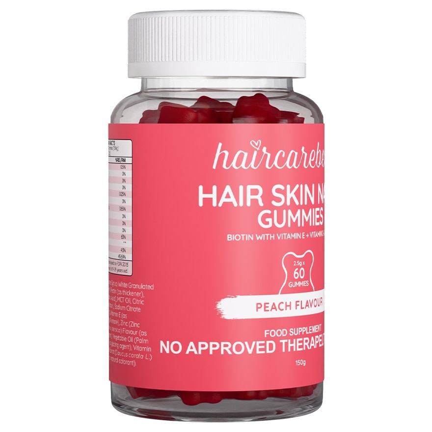 HAIRCAREBEAR Hair Skin Nails Gummies 60s