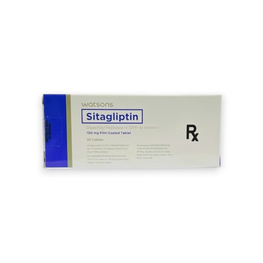 WATSONS GENERICS Sitagliptin 50mg 1 Film-Coated Capsule [PRESCRIPTION REQUIRED]