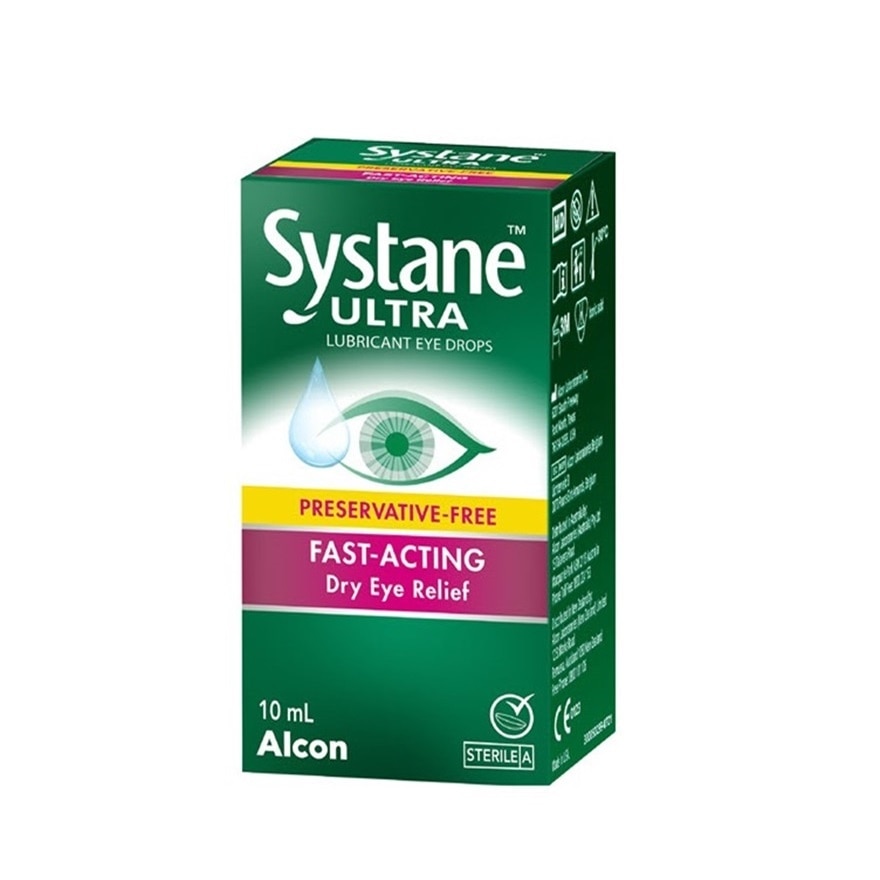 SYSTANE ULTRA Lubricant Eyedrops Fast-Acting Dry Relief 10ml