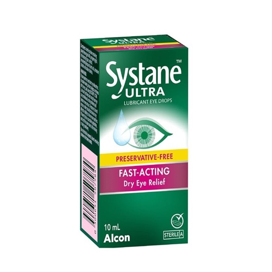 SYSTANE ULTRA Lubricant Eyedrops Fast-Acting Dry Relief 10ml