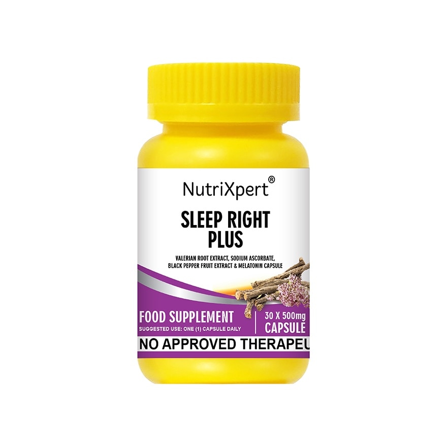 NUTRIXPERT Sleep Right Plus 30s 500mg