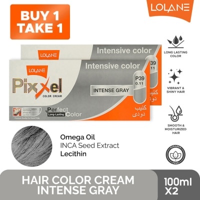 LOLANE LOLANE PIXXEL P39 Intense Gray Buy 1 Take 1