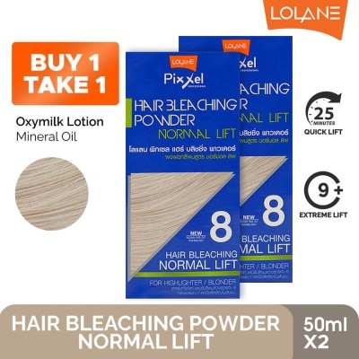 LOLANE LOLANE PIXXEL Bleaching Kit Normal 50ml Buy 1 Take 1