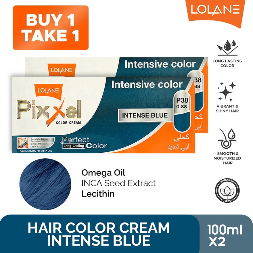 LOLANE PIXXEL P38 INTENSE BLUE Buy 1 Take 1