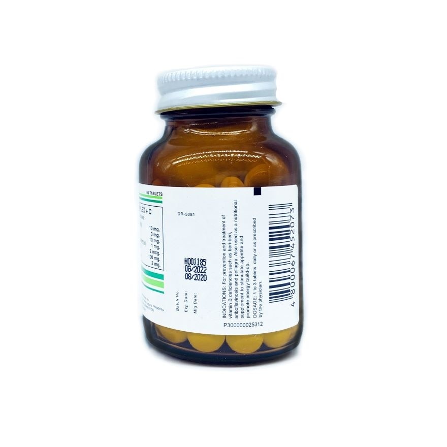 RHEA Vitamin B Complex Plus C 100S