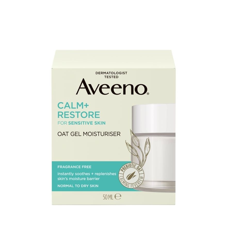 AVEENO Face C+R Oat Gel Moisturizer 50ml