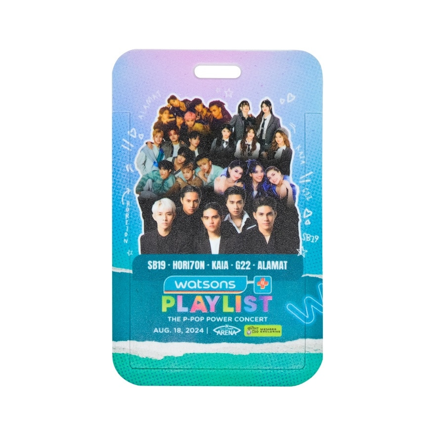 Watsons Playlist Merch Photocard Holder