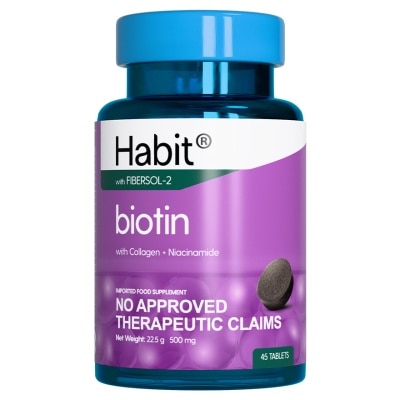 HABIT HABIT Biotin with Collagen + Niacinamide 45 tablets (Hair growth)