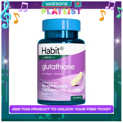 HABIT HABIT Glutathione with Collagen + Vitamin C 30 capsules (Skin brightening)