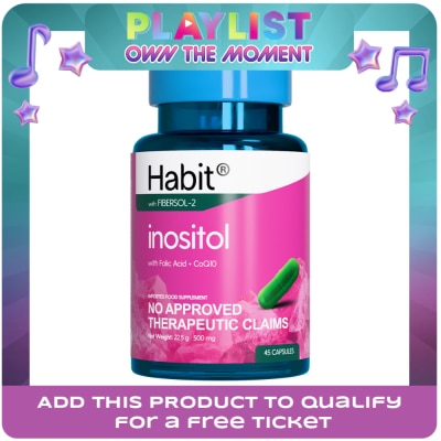HABIT - HABIT Inositol with Folic Acid + CoQ10 45 tablets (Women's health)