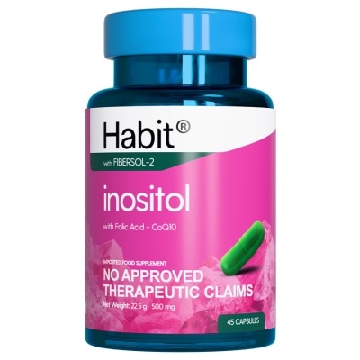 HABIT HABIT Inositol with Folic Acid + CoQ10 45 tablets (Women's health)