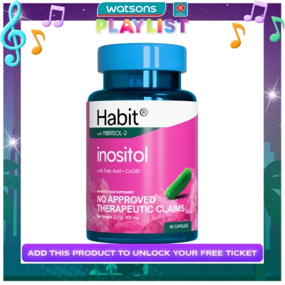 HABIT HABIT Inositol with Folic Acid + CoQ10 45 tablets (Women's health)