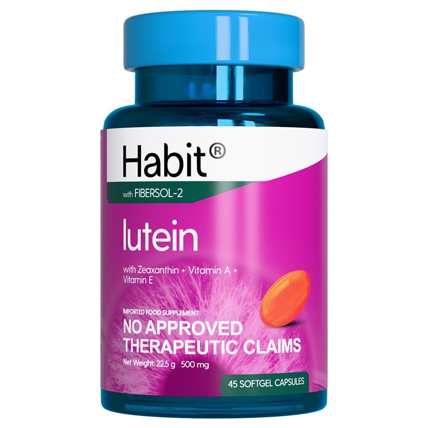 HABIT Lutein with Zeaxanthin + Vit. E + Vit. A 45 capsules (Eye health)