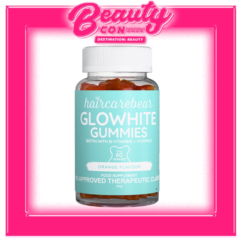 HAIRCAREBEAR GloWhite Biotin with B-Vitamins + Vit E 60 gummies (Skin supplement)