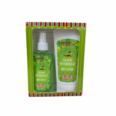 SMITH N CRAWFORD SMITH AND CRAWFORD Body Lotion And Mist Spray Aloe Sparkle