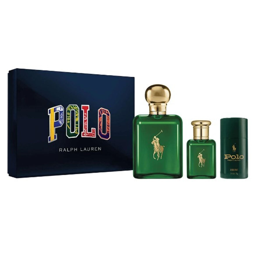 RALPH LAUREN Polo Green Edt 125Ml+40Ml+75G Deo St Set