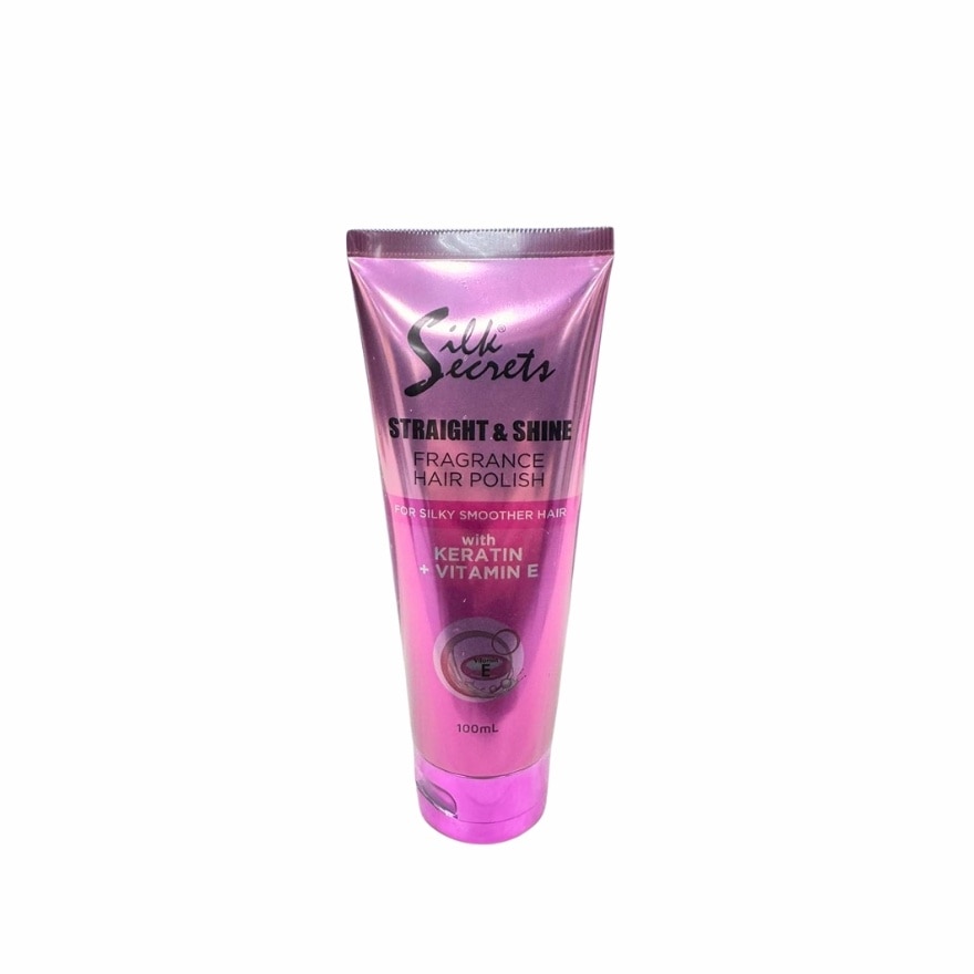 SILK SECRETS Straight & Shine Fragrance Hair Polish with Keratin + Vitamin E