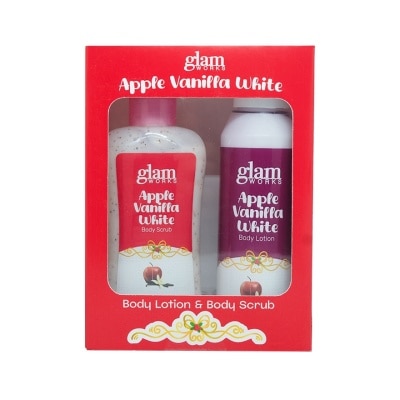 GLAMWORKS GLAMWORKS Apple Vanilla White Gift Set