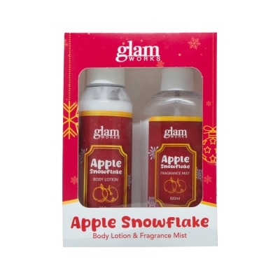 GLAMWORKS GLAMWORKS Apple Snowflake Gift Set