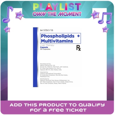 WATSONS GENERICS - WATSONS GENERICS WATSONS GENERICS Phospholipids + Multivitamins Sold Per Piece