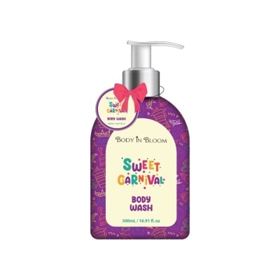 BODY IN BLOOM BODY IN BLOOM Stuffer Sweet Carnival Body Wash 500ml Purple