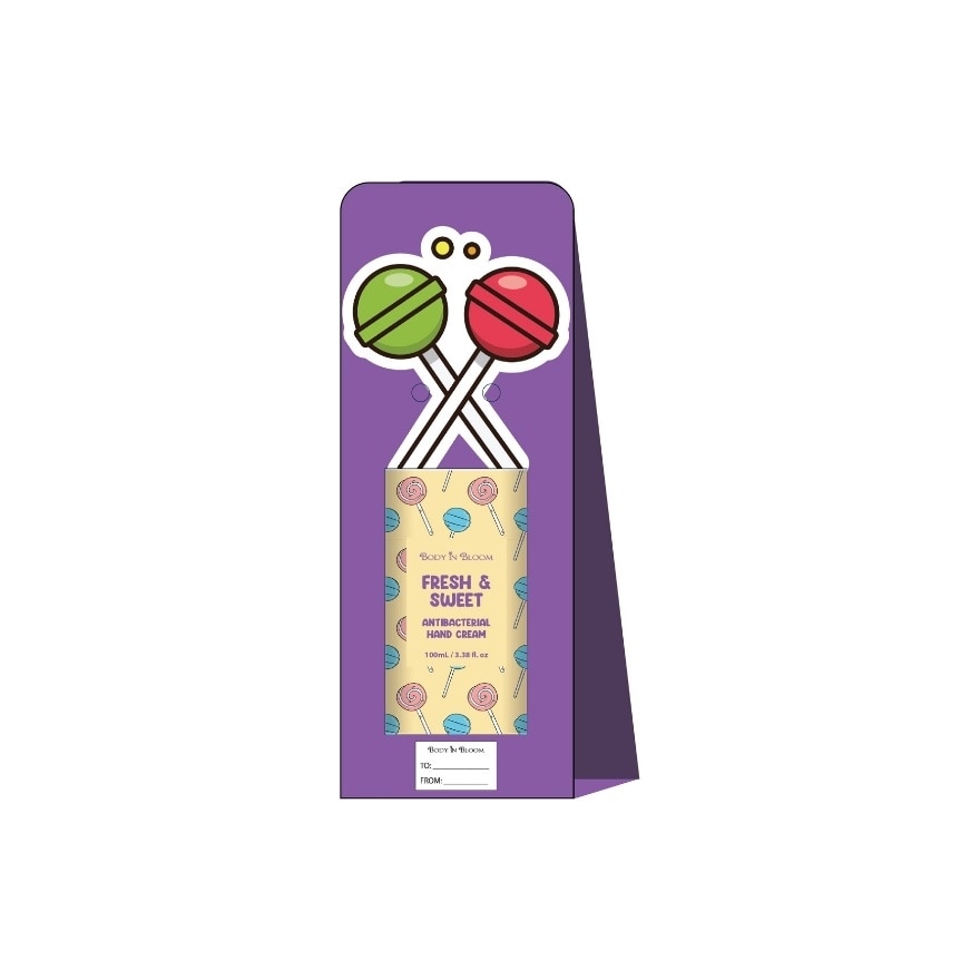 BODY IN BLOOM Antibacterial Hand Cream Purple 100ml