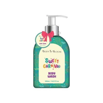 BODY IN BLOOM BODY IN BLOOM Stuffer Sweet Carnival Body Wash 500ml Teal