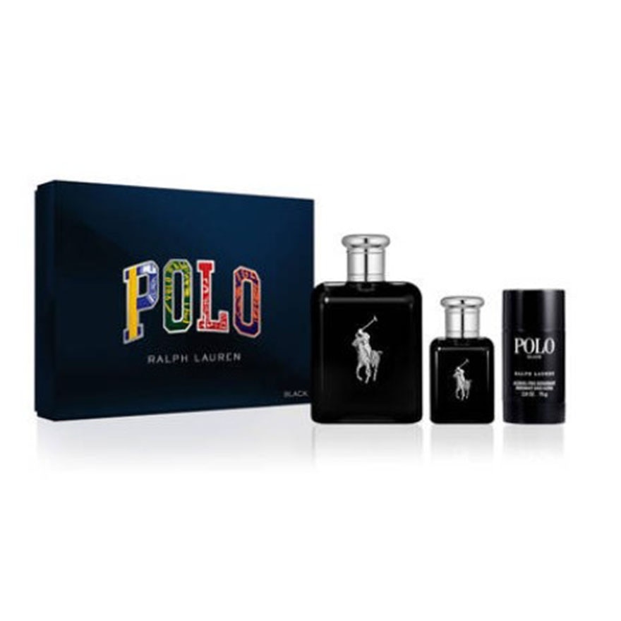 RL POLO BLACK Edt 125Ml Deo Set