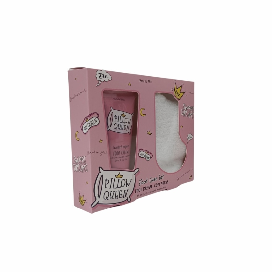 BATH AND BLISS Pillow Queen Foot Care Set