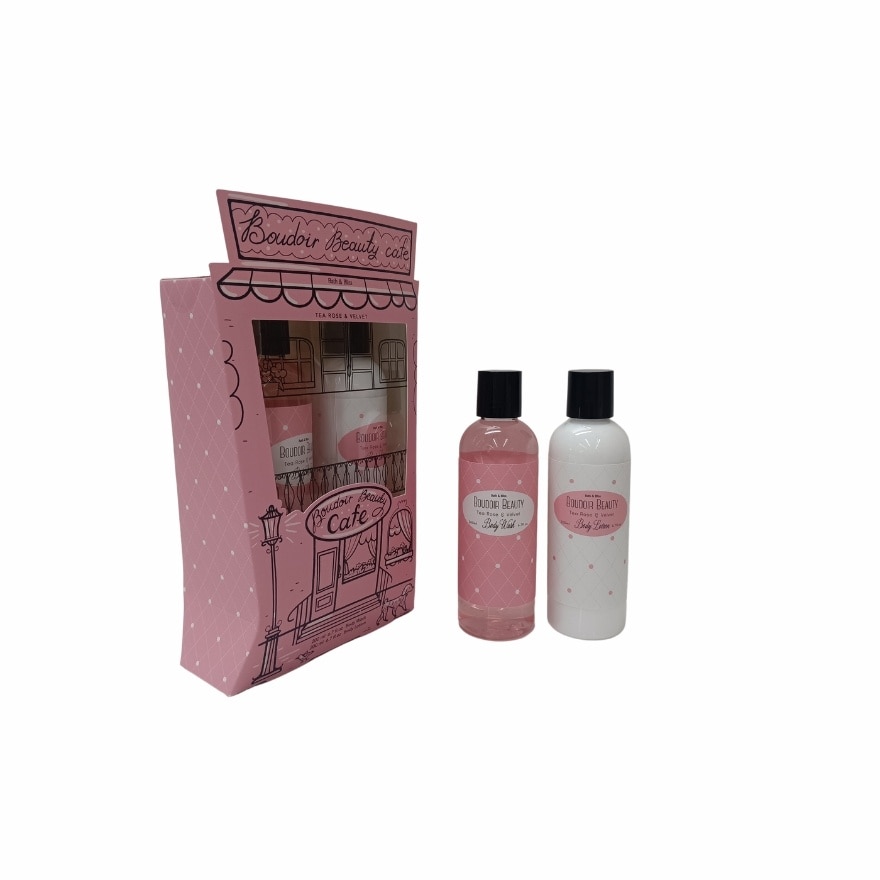 BATH AND BLISS  Beauty Boudoir Café Bath Set