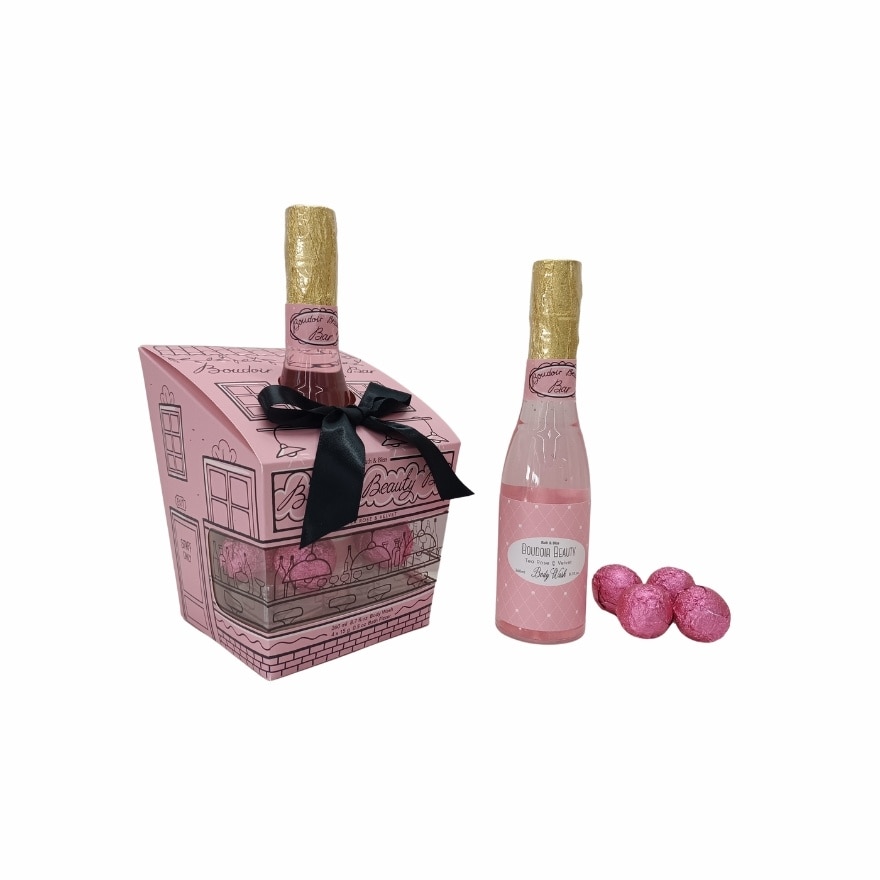 BATH AND BLISS Beauty Boudoir Bar Champagne Bath Set