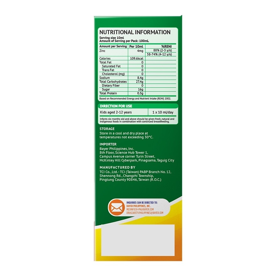 BEROCCA Kids Immuno Syru BT 100ml PH