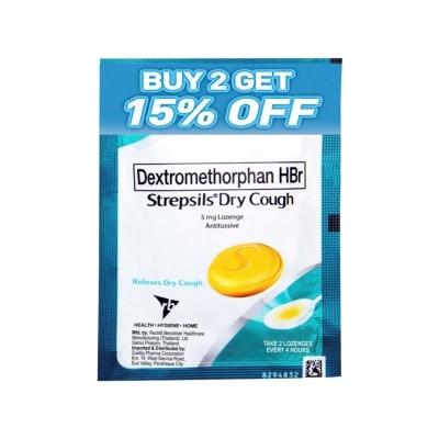 STREPSILS STREPSILS Dry Cough 6s