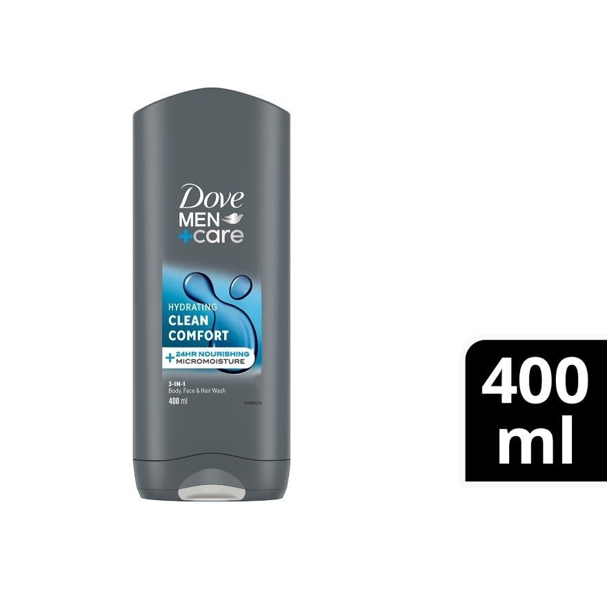 DOVE MEN + Care Hydrating Clean Comfort 400ml