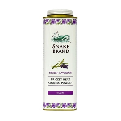 SNAKE BRAND SNAKE BRAND Prickly Heat Cooling Powder Relaxing Lavender 280g