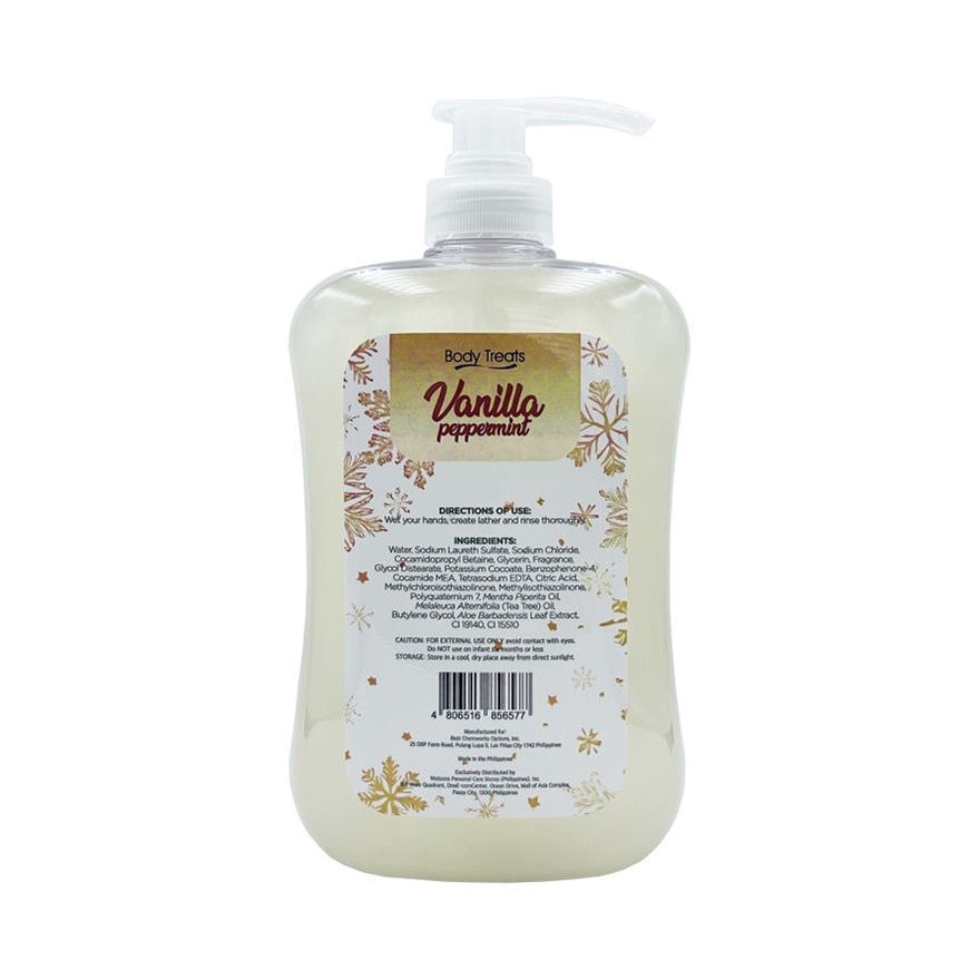 BODY TREATS Vanilla Peppermint Hand Soap