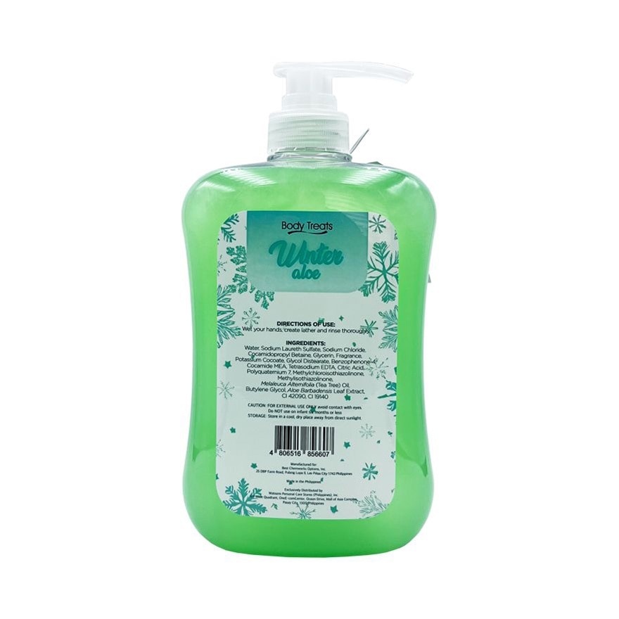 BODY TREATS Winter Aoe Hand Soap