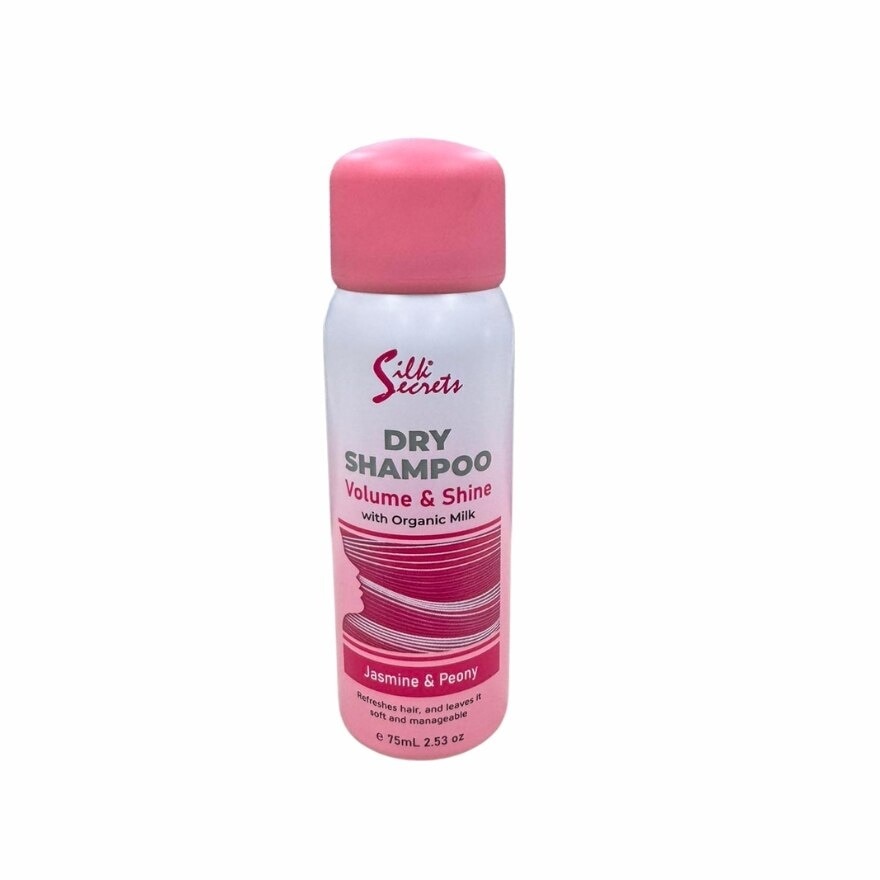 SILK SECRETS Dry Shampoo Volume & Shine With Jasmine & Peony 75ml