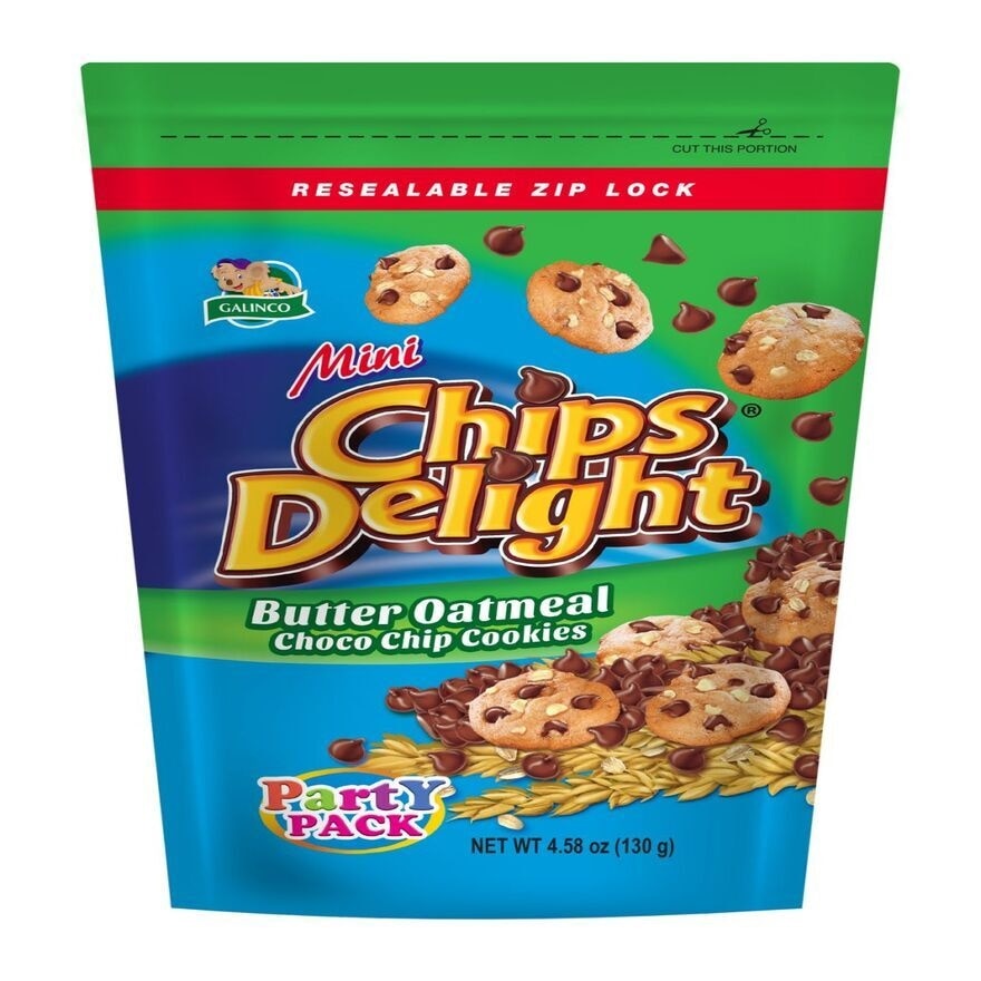 CHIPS DELIGHT Mini Butter Oatmeal Cookies 130g