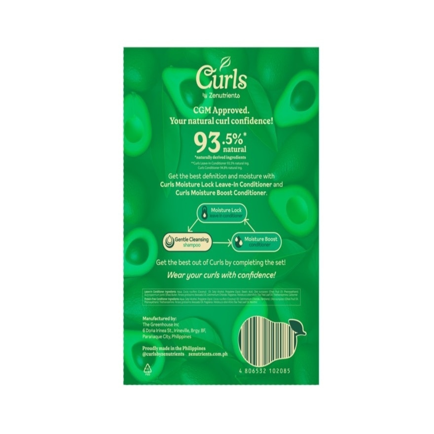 CURLS Treatment Set Moisture Lock And Boost