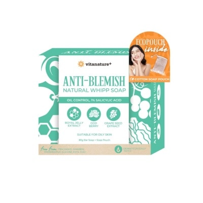 VITANATURE VITANATURE Anti-Blemish Soap 80g With Soap Pouch